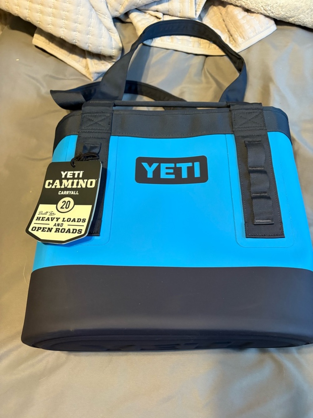 Yeti Camino Carryall Duffel Bag - Bright Blue with Black Trim